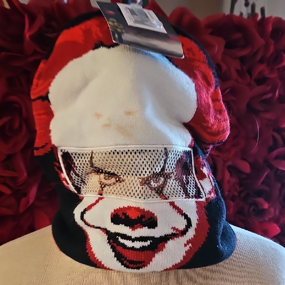 Clown Face IT Knit Balaclava - Picture 1 of 5